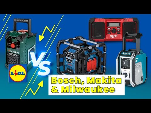 Das ist der LAUTESTE AKKU-BAUSTELLENRADIO? BOSCH, Milwaukee, Makita oder Parkside? || ToolGroup