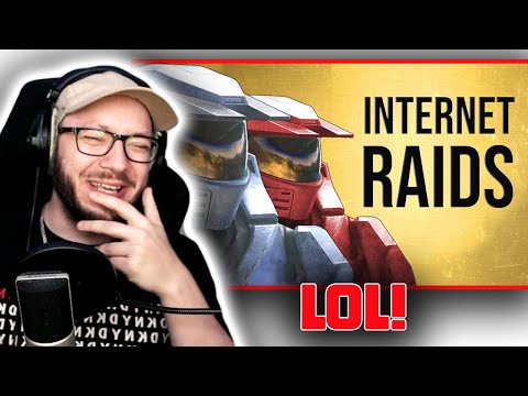 die Kunst der Internetraids Reaction