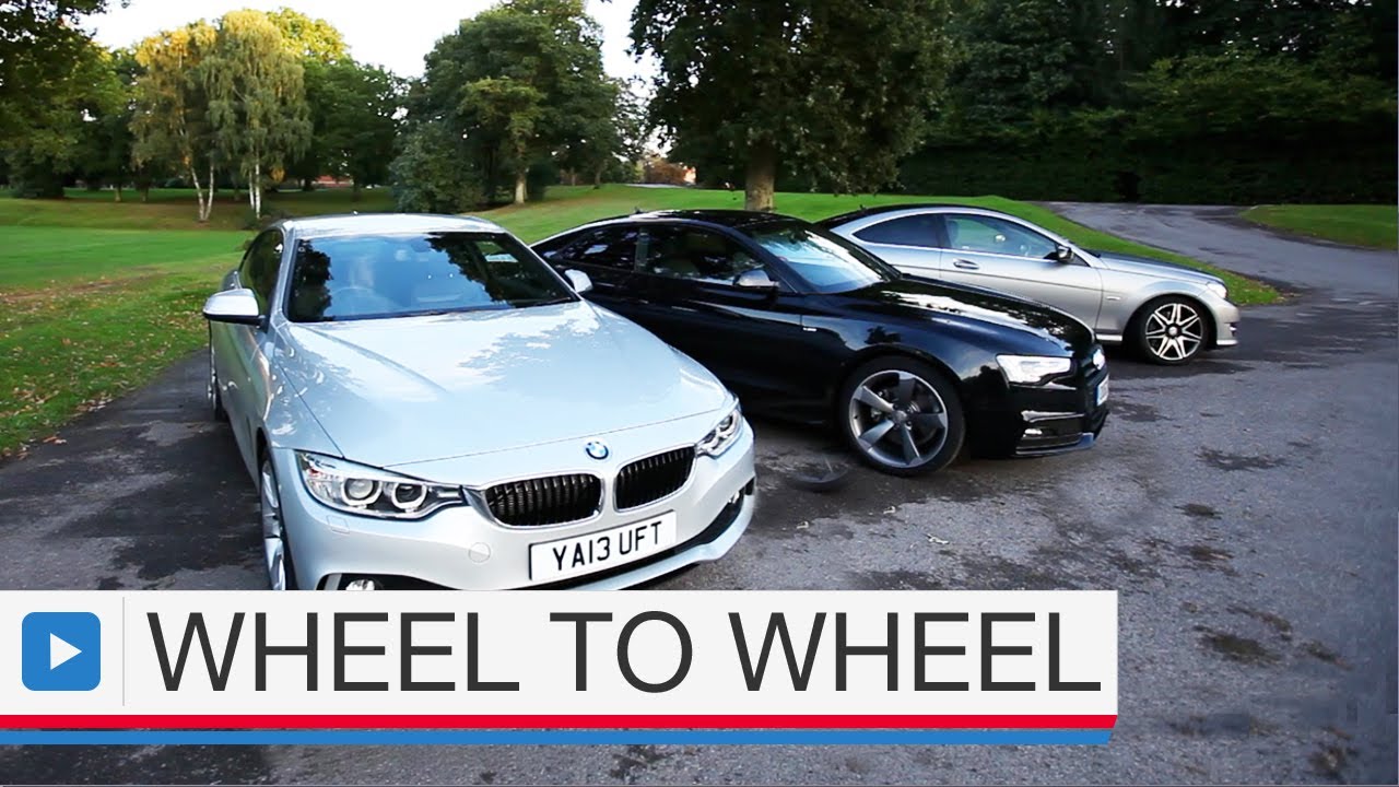 Audi A5 coupe vs BMW 4 Series coupe vs Mercedes C-Class coupe