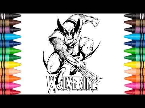 WOLVERINE Coloring Page #269 - Arlow - Freefall [NCS Release]