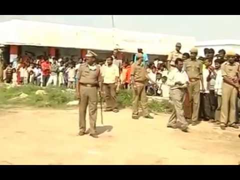 TS  chief minister CM KCR falls from helicopter