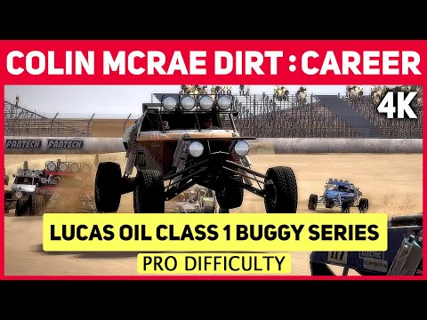 Colin McRae DiRT in 4K - Career - #53 Lucas Oil Class 1 Buggy Series - Pro Difficulty