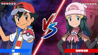 Download lagu Pokémon Battle Multiverse: Ash Vs Champion Dawn mp3