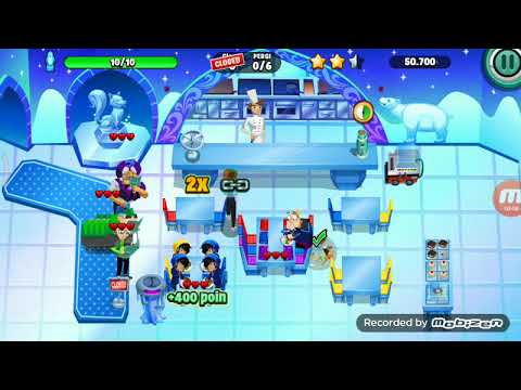 Diner dash level 184 bintang 3 - GRILL 'N' CHILL