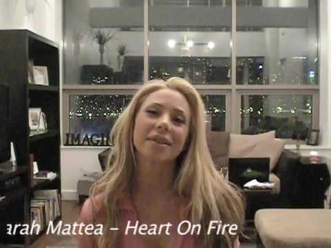 Soltrenz TV - Sarah Mattea (Heart On Fire) Thanks her Fans