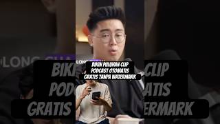 Download lagu Cara bikin potongan clip podcast otomatis gratis tanpa watermark mp3