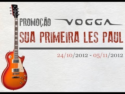 Promoção Vogga - Sua Primeira Les Paul - TVCifras