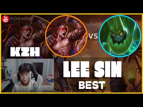🔴 KZH Lee Sin vs Zac Jungle (Best Lee Sin) - KZH Lee Sin Guide