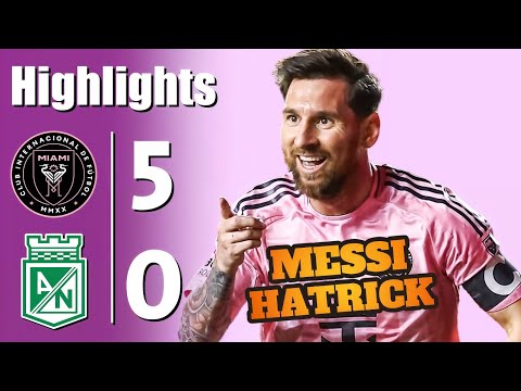 Messi Hat-Trick 💥 Inter Miami vs Atletico Nacional 5-0 - All Goals & Highlights - 2026