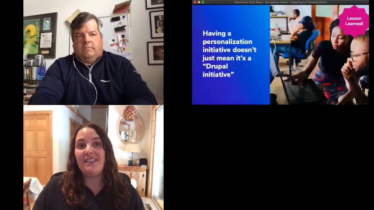 Preparing for personalization: thoughts from the trenches / DrupalCon Global 2020