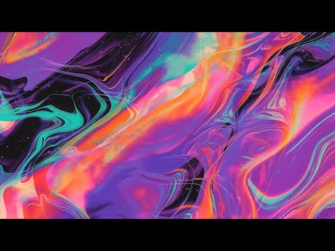 Mellow Psychedelic Visuals | Calming & Colourful | 1HR Ambient