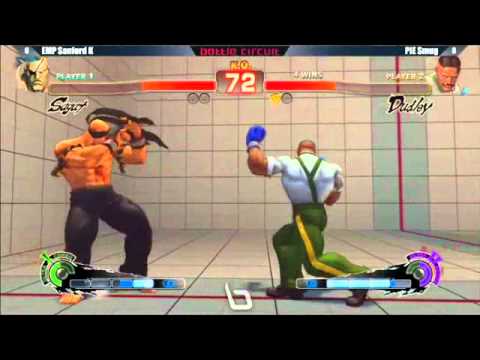 ULTRA STREET FIGHTER IV NLBC #73 SANFORD K(SAGAT) VS SMUG(DUDLEY)