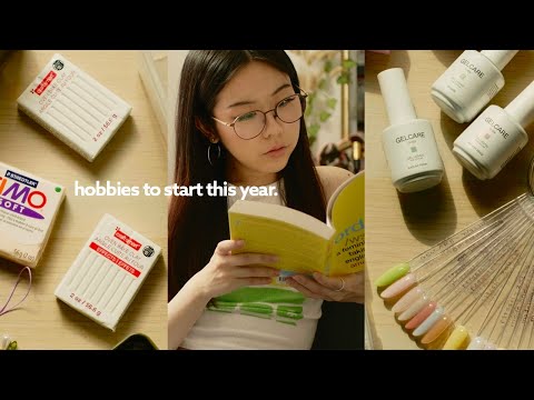 ✨easy hobbies to start in 2024✨ (from someone that has too many)