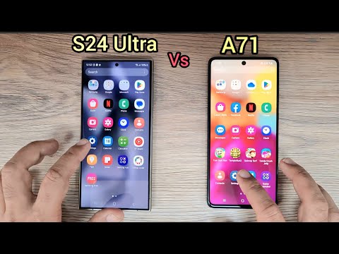 Samsung S24 Ultra vs A71 | speed Test 🔥