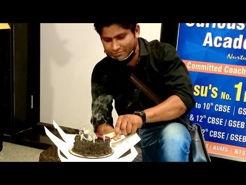 Happy Birthday | A complicated Mathematical way of cutting cake.