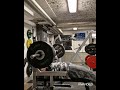 Bench Press 120kg 15 reps for 4 sets with close grip - legs up