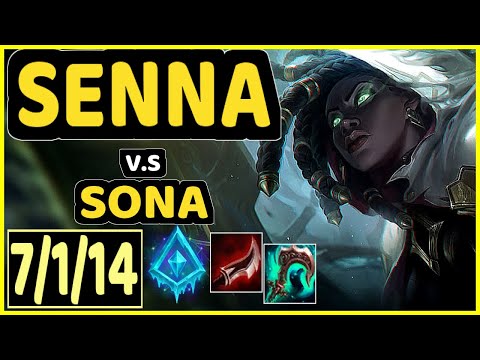 COMP (SENNA) vs SONA - 7/1/14 KDA BOTTOM SUPPORT CHALLENGER GAMEPLAY - EUW