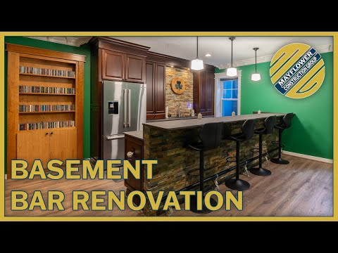 Kristy Jo's Basement Bar Renovation in Falls Church, VA