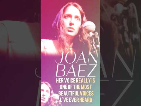 Thumbnail for Joan Baez voice really is one of the most beautiful voices l've ever heard! Rates her Voice #shorts by Hedy West