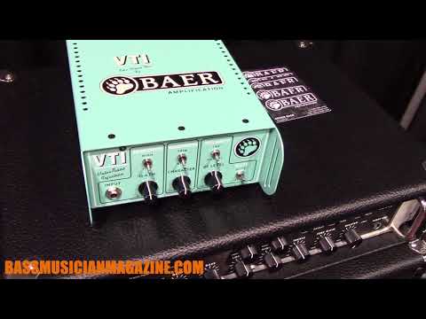 Bass Musician Magazine NAMM 2018 - Baer Amplification