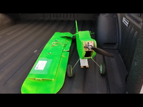First ever flight...Flite Test Simple Cub.