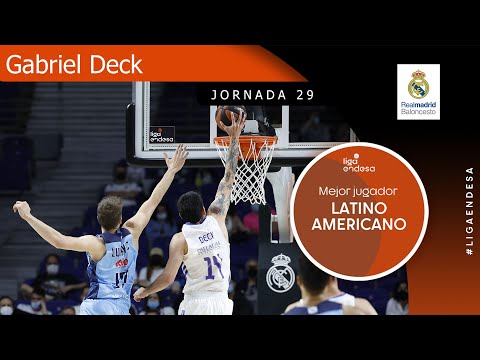 Gabriel Deck, Mejor Jugador Latinoamericano de la Jornada 29