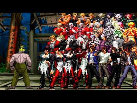 Rare Akuma Vs Super The King Of Fighters Team Mugen