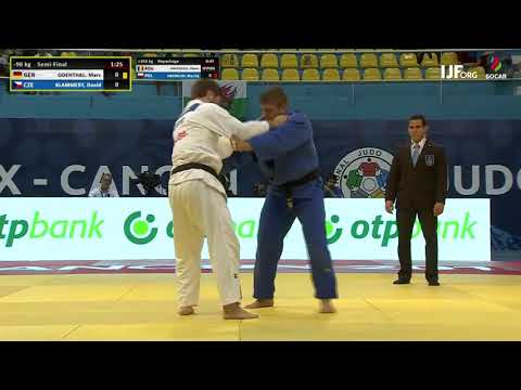 2018 Cancun Semifinal 90 kg Odenthal GER Klammert CZE