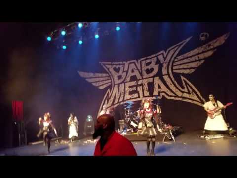 Babymetal - GJ! @ Fillmore Detroit 5/11/2016 (Feat. Bob Sapp as Bodyguard)