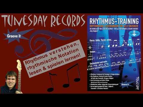 Rhythmus trainieren: Rhythmus-Training Lehrheft mitMP3-Download für alle Musiker !