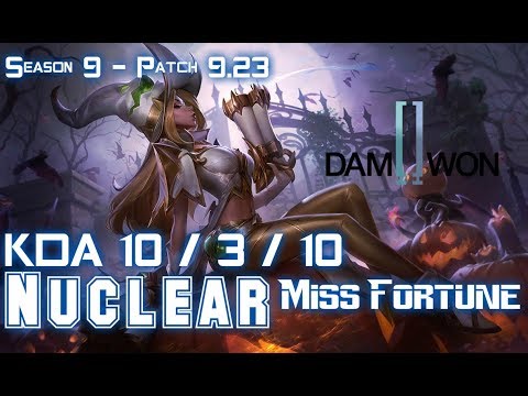 DWG Nuclear MISS FORTUNE vs KAI'SA ADC - Patch 9.23 KR Ranked