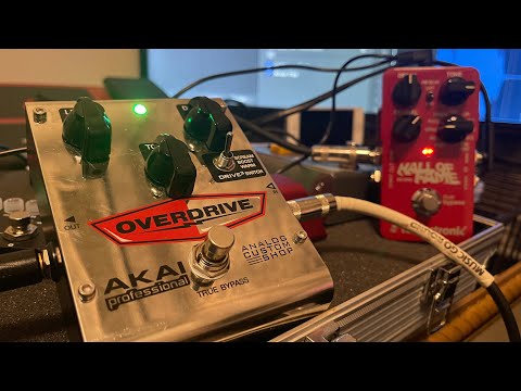 Akai Overdrive + Hall of fame Spring Reberb.  #overdrive #reverb #guitarcover #guitarplayer