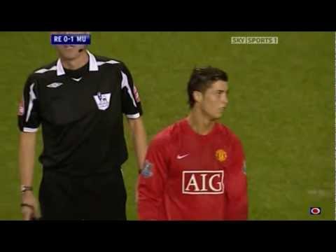 Cristiano Ronaldo Vs Reading Away (English Commentary) - 07-08 By CrixRonnie