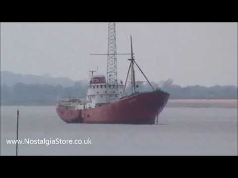 Radio Caroline's Ross Revenge at Bradwell on Sea 2016