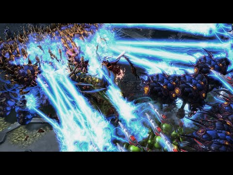 EPIC 4K Astrea (P) vs Scarlett (Z) on Ice and Chrome - StarCraft 2 - 2021