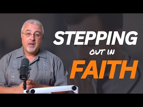 Stepping Out in Faith | Dr. Conrad Vine