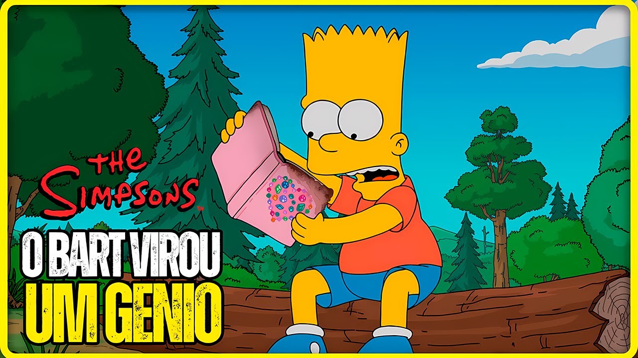 BART VIROU UM GÊNIO APÓS LER DIÁRIO DA PROFESSORA | OS SIMPSONS