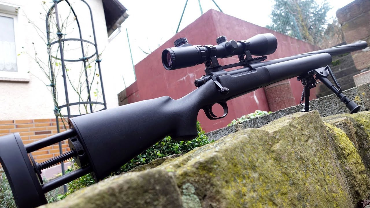 Softair Sniper Novritsch SSG 24 - Schusstest und Review! | Johnny Hand