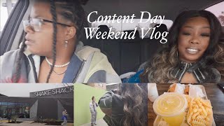 Spend a Day with Us! Eating and Shooting Content -  Jnazya