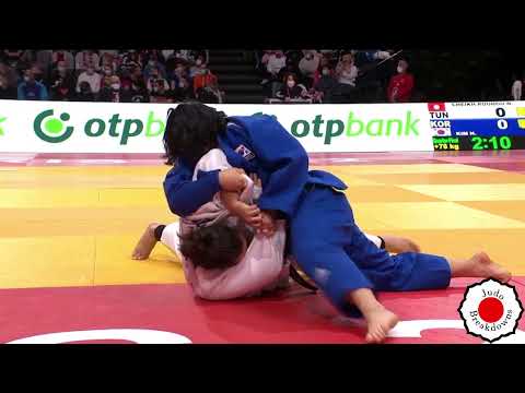 Nihel Cheikh Rouhou vs. Hayun Kim - O78 Womens Judo Grand Slam Paris 2022