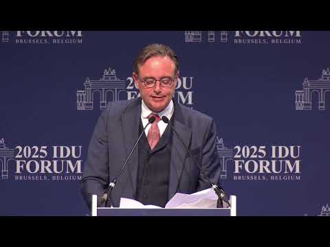 Bart De Wever at ECR Party Dinner at #IDUForum2025