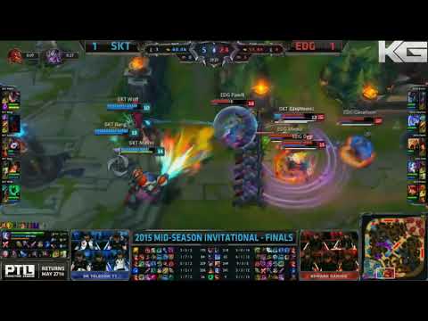 O dia em que a SKT deu surrender em uma FINAL INTERNACIONAL