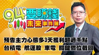 預告主力心態多3天獲利超過千點 台積電 