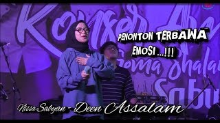 Download lagu Nissa sabyan - Deen Assalam di lanjut ya maulana terbaru live Kebumen mp3