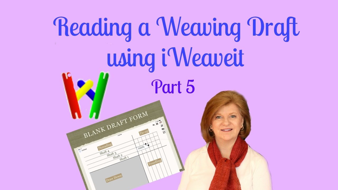 Reading a Weaving Draft & Using iWeaveit