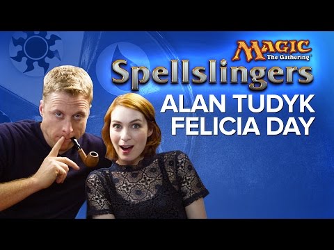 Day [9] vs. Alan Tudyk, Felicia Day, and Ryon Day  in Magic: The Gathering: Spellslingers