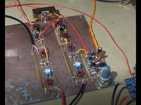 Simple Homebrew SSB Base Rig Part 6 - IF Amps and Crystal Filter