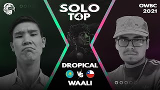 - 3:00 the screen is completely frozen... - WAALI vs DROPICAL | Online World Beatbox Championship 2021 Solo Battle | Top 4