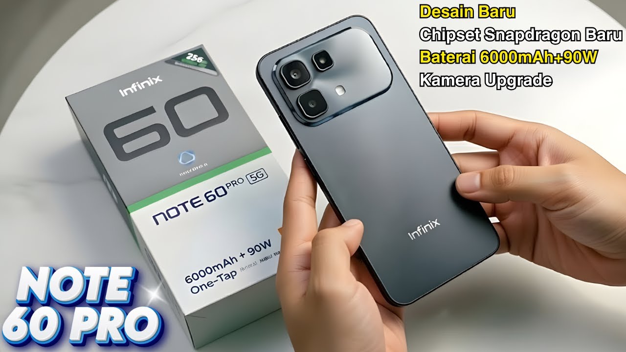 AKHIRNYA RESMI‼️INFINIX NOTE 60 PRO 5G UPGRADE TERBESAR SEJARAH INFINIX NOTE SERIES!