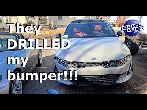 Installing Bumper Plugs on my Kia K5